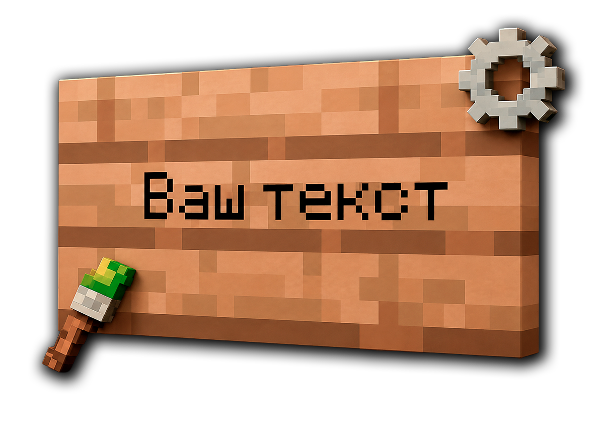 Конструктор табличек